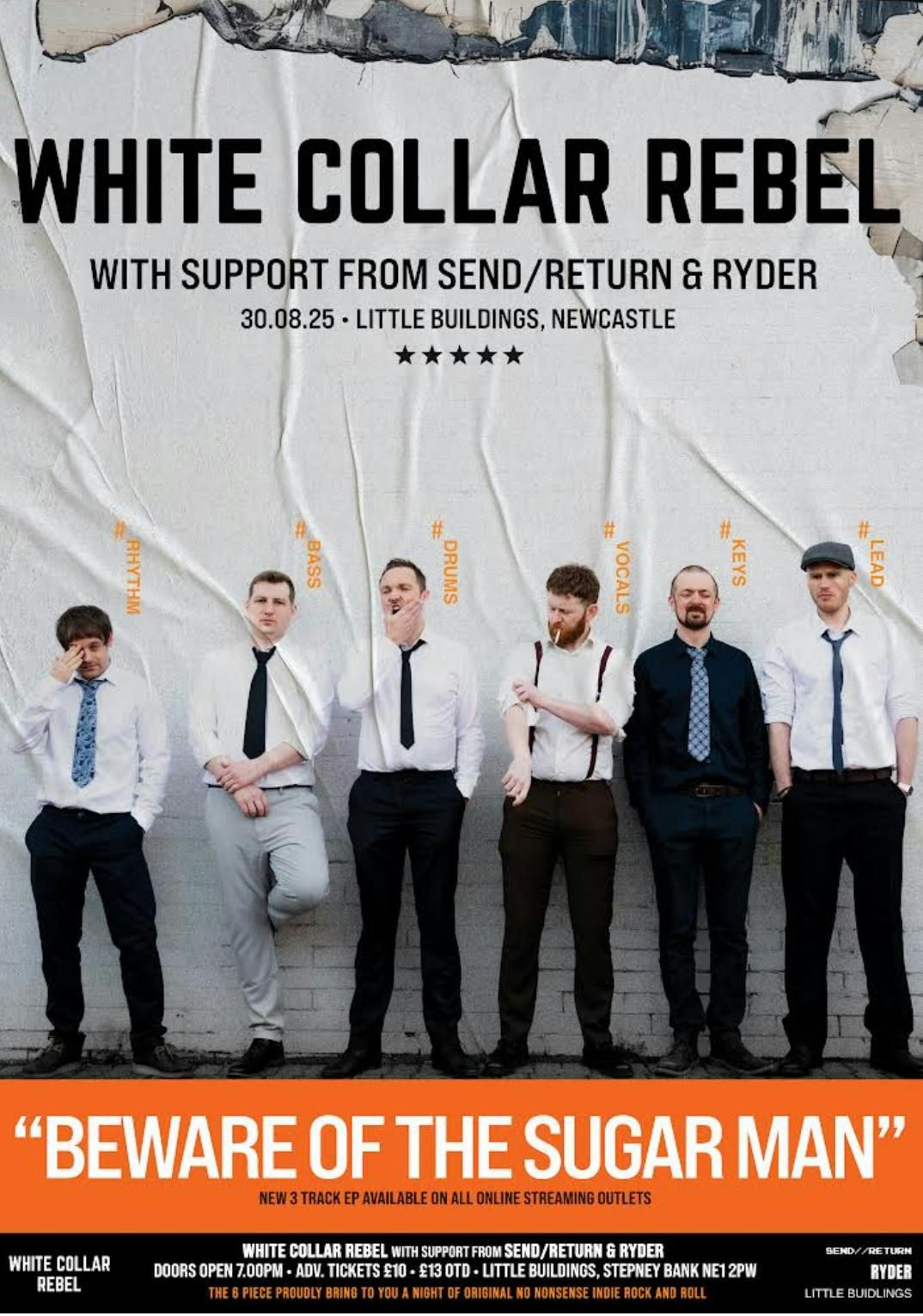 White Collar Rebel\/\/Send\/Return\/\/Ryder