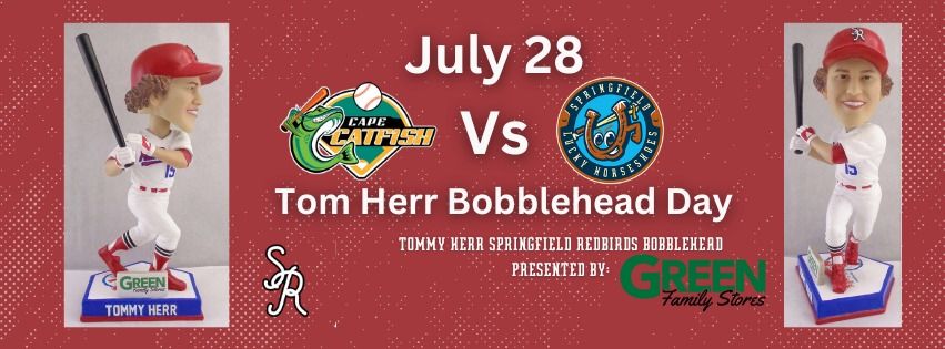 Tommy Herr Bobblehead day: Cape Catfish vs. 'Shoes