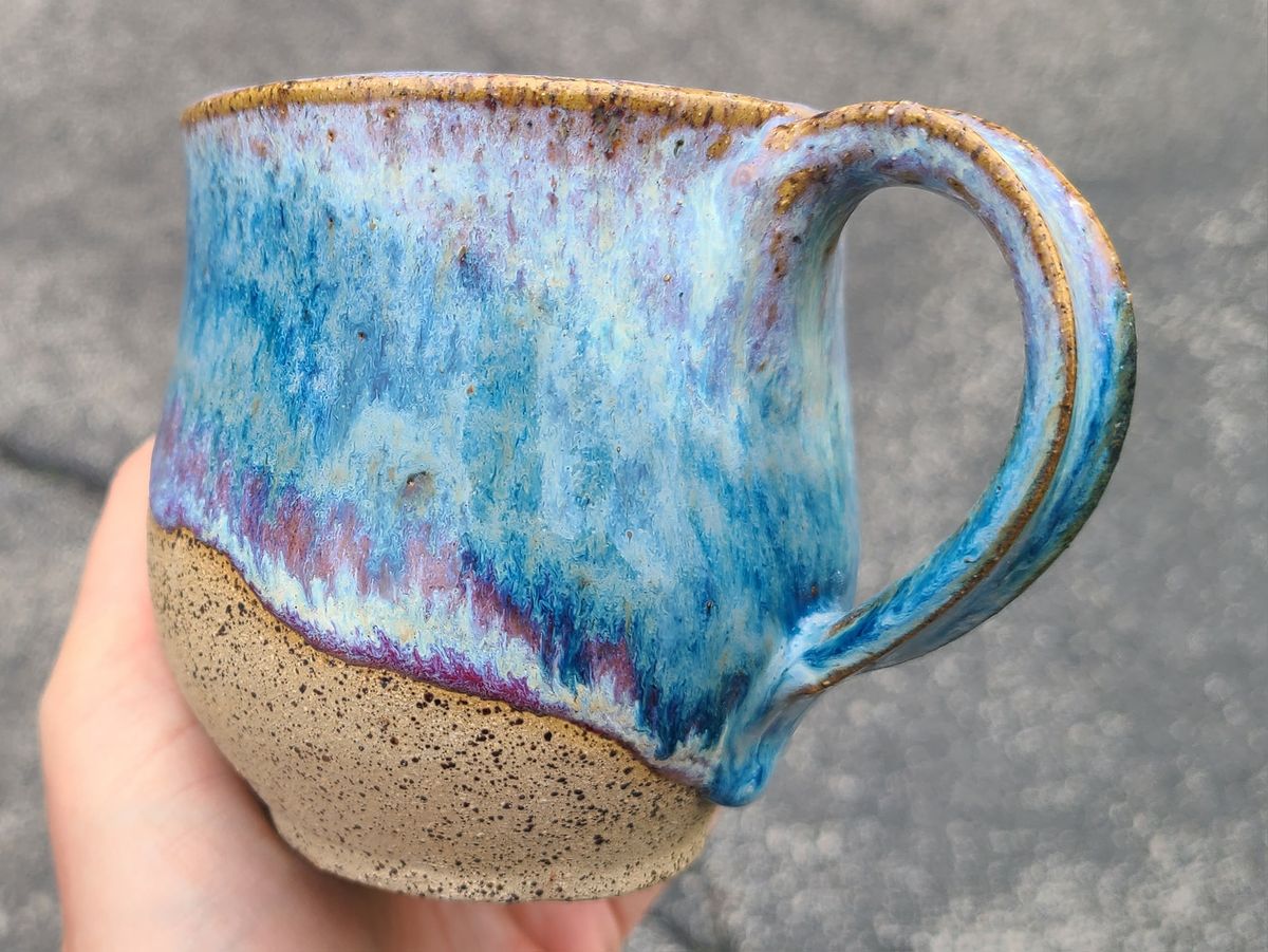 Glaze a DRIPPY Handthrown Mug