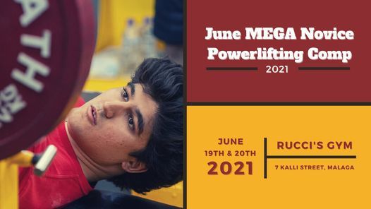 2021 June MEGA Novice Powerlifting Competition