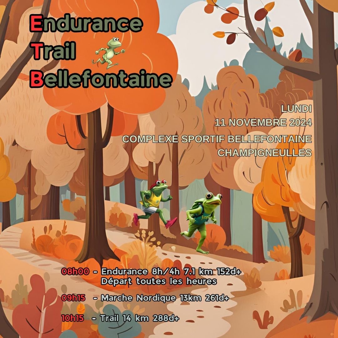 Endurance Trail de Bellefontaine 