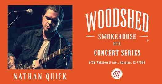 Nathan Quick at Woodshed Smokehouse Houston
