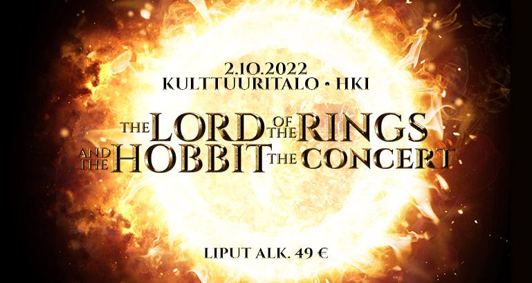 SIIRTYY KEV\u00c4\u00c4LLE  -The Lord of the Rings in concert, Kulttuuritalo Helsinki