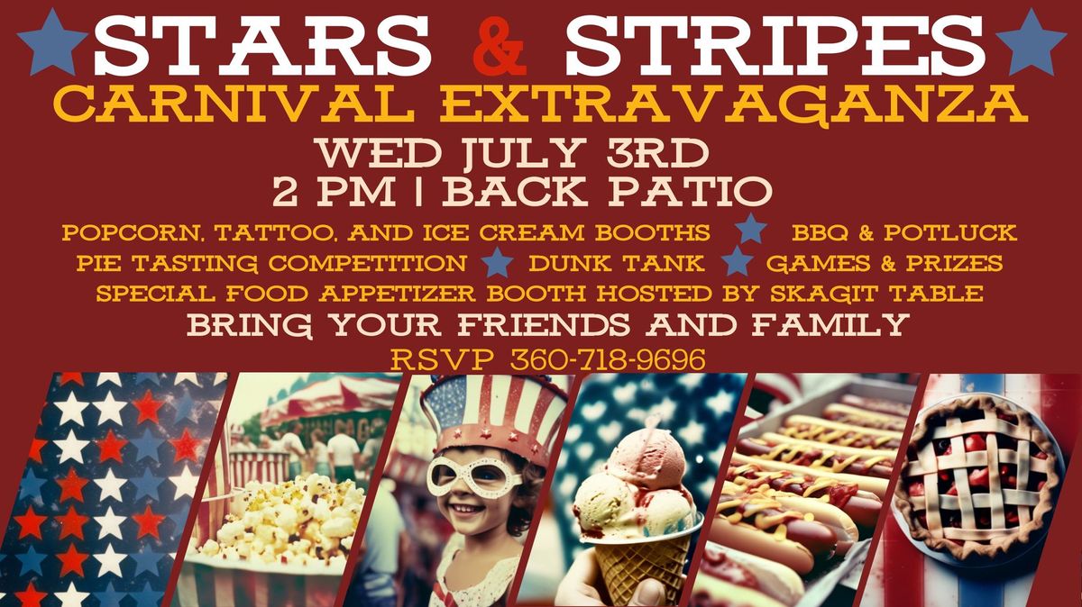 STARS AND STRIPES CARNIVAL EXTRAVAGANZA