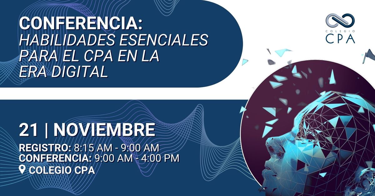  Conferencia: Habilidades esenciales para el CPA en la era digital