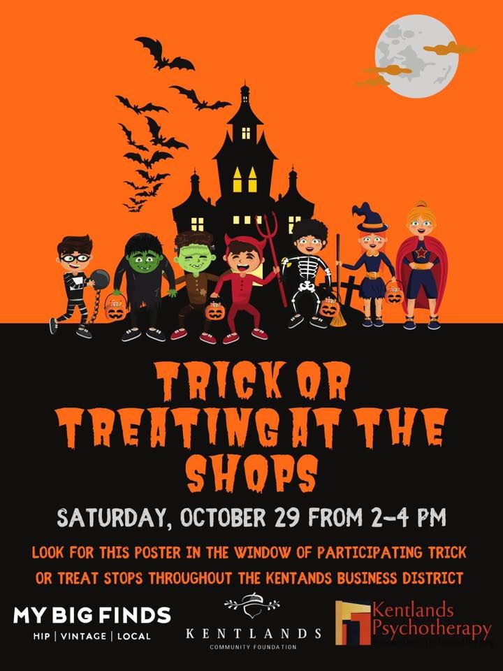Trick-or-Treating at the Shops