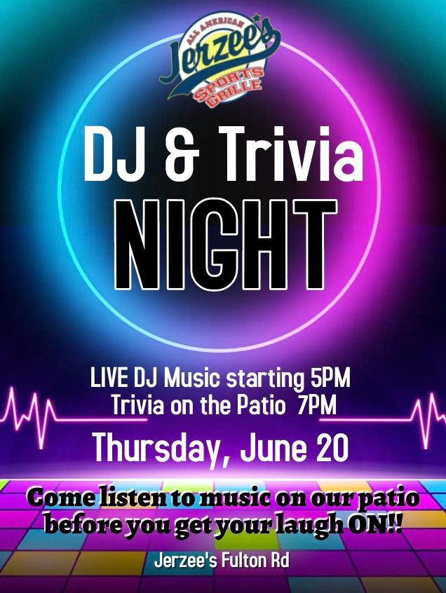 DJ & Trivia Night