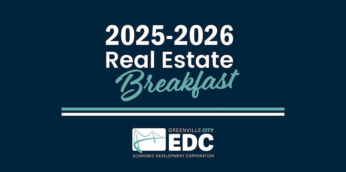 Greenville City EDC Real Estate Breakfast - May 2026