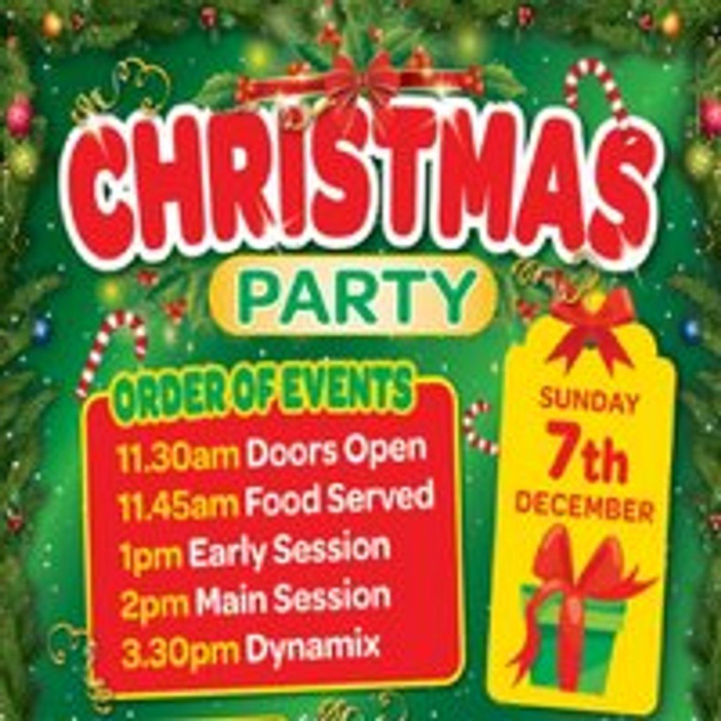 Elgin Bingo Christmas Party Afternoon - Electronic Ticket