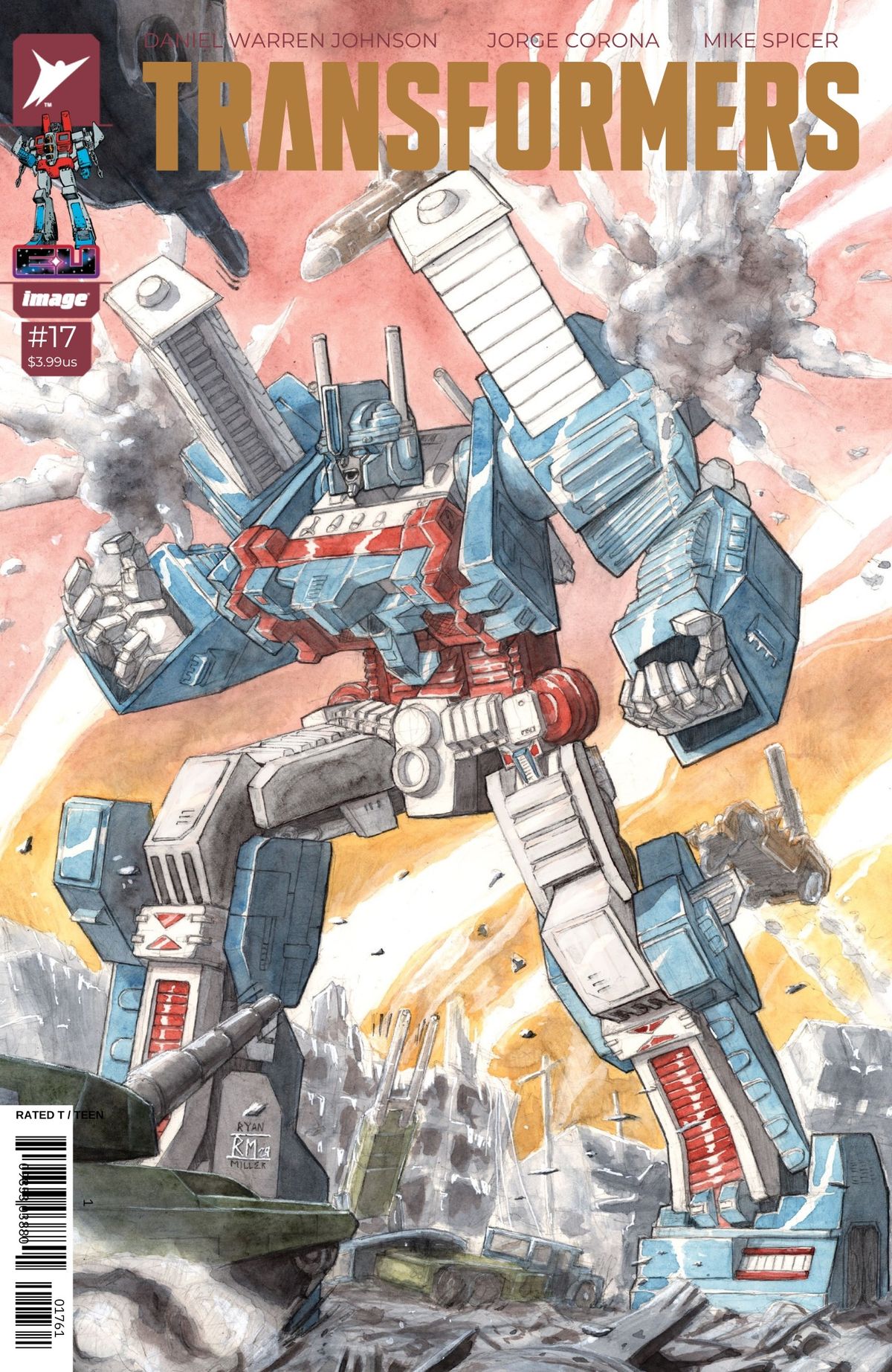 Transformers #17 Acme Superstore Retailer Exclusive Release! Artist Ryan Miller in-store Signing! 