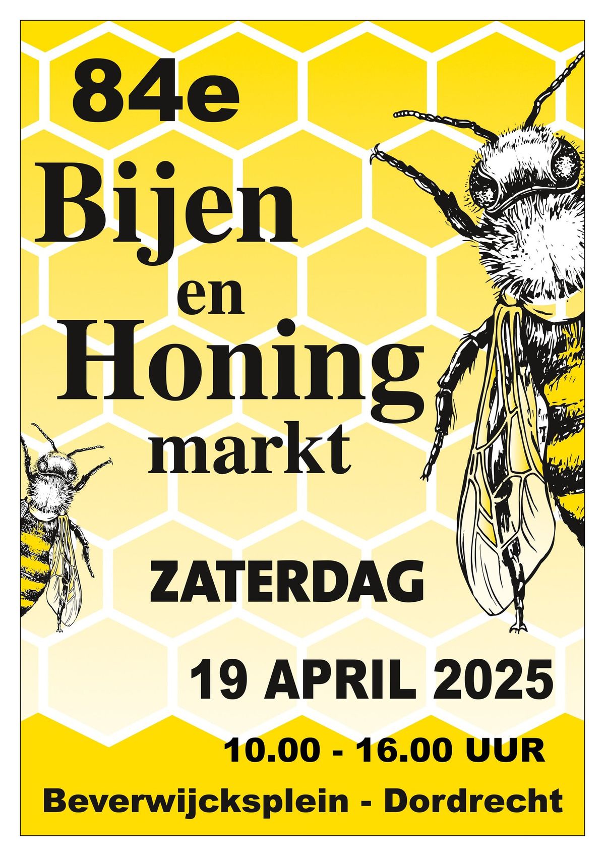 84ste Bijen-en Honingmarkt 19 april 2025