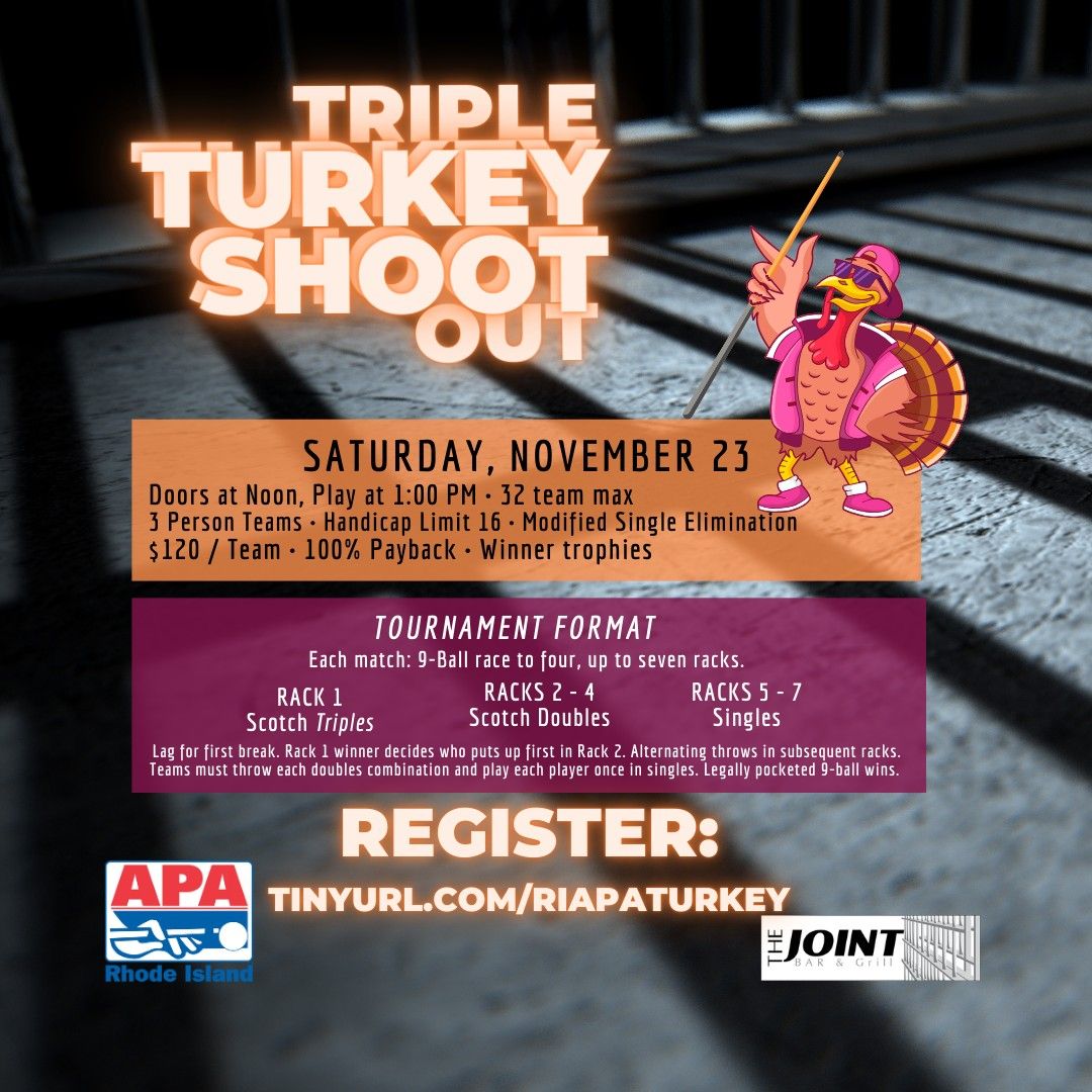 2nd Annual Triple Turkey Shootout