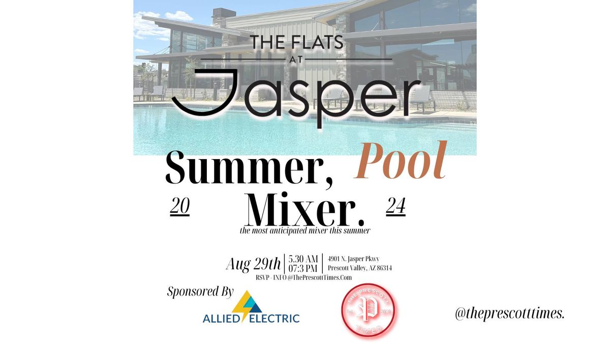 Pool Side Mixer at The Flats at Jasper