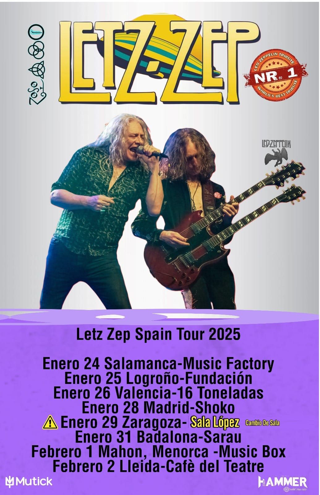 LETZ ZEP en Zaragoza