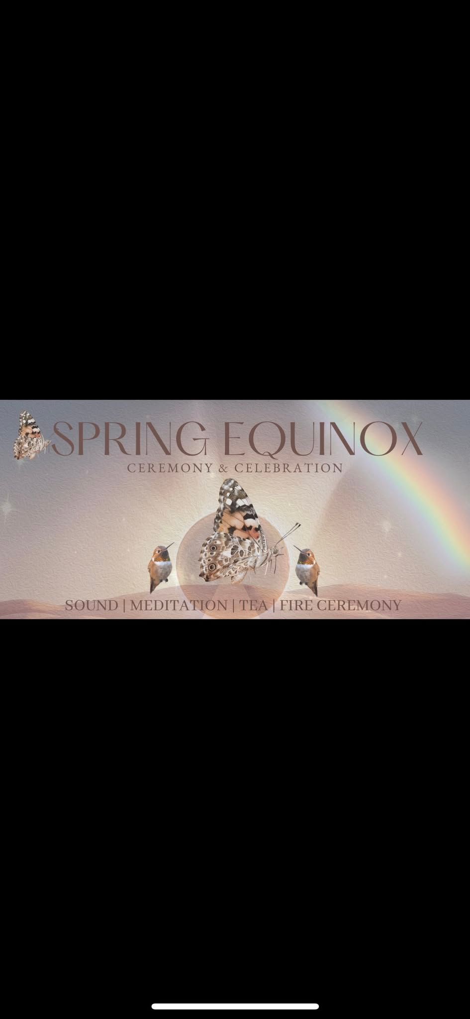 Spring Equinox Ceremony and celebration 