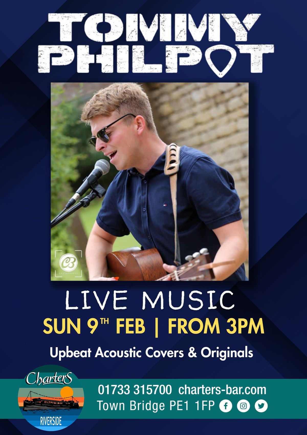 Tommy Philpot - Live Music & Free Entry @Charters