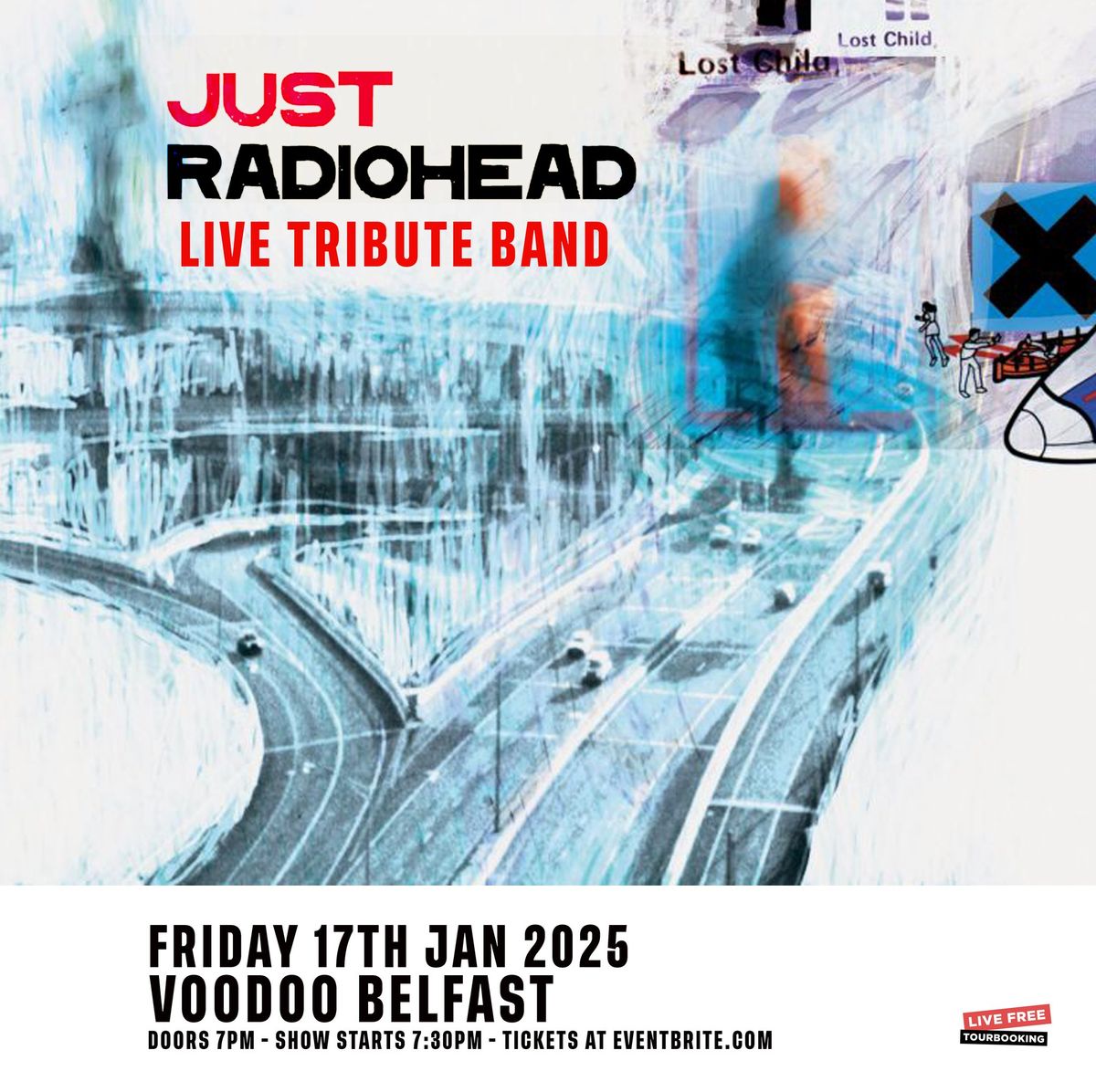 Just Radiohead - Radiohead Tribute Live at Voodoo Belfast 17\/1\/25 