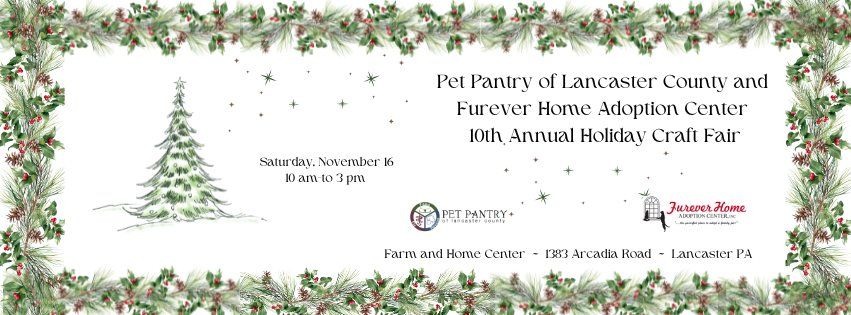 10th Annual Holiday  Craft Fair, Nov 16, 2024 - 10 am - 3 pm