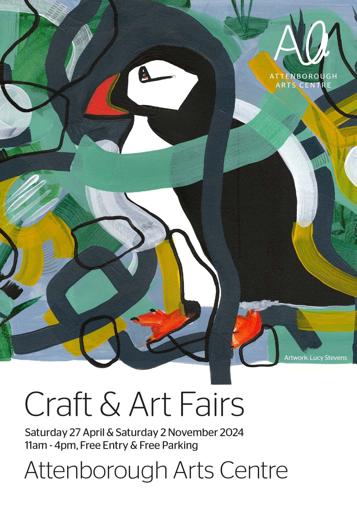 Attenborough Arts Centre: Craft & Art Fair (April)