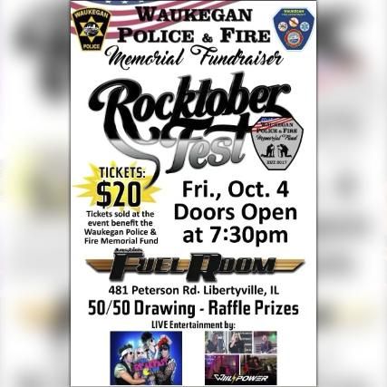 Rocktober Fest - Waukegan Police & Fire Memorial Fundraiser