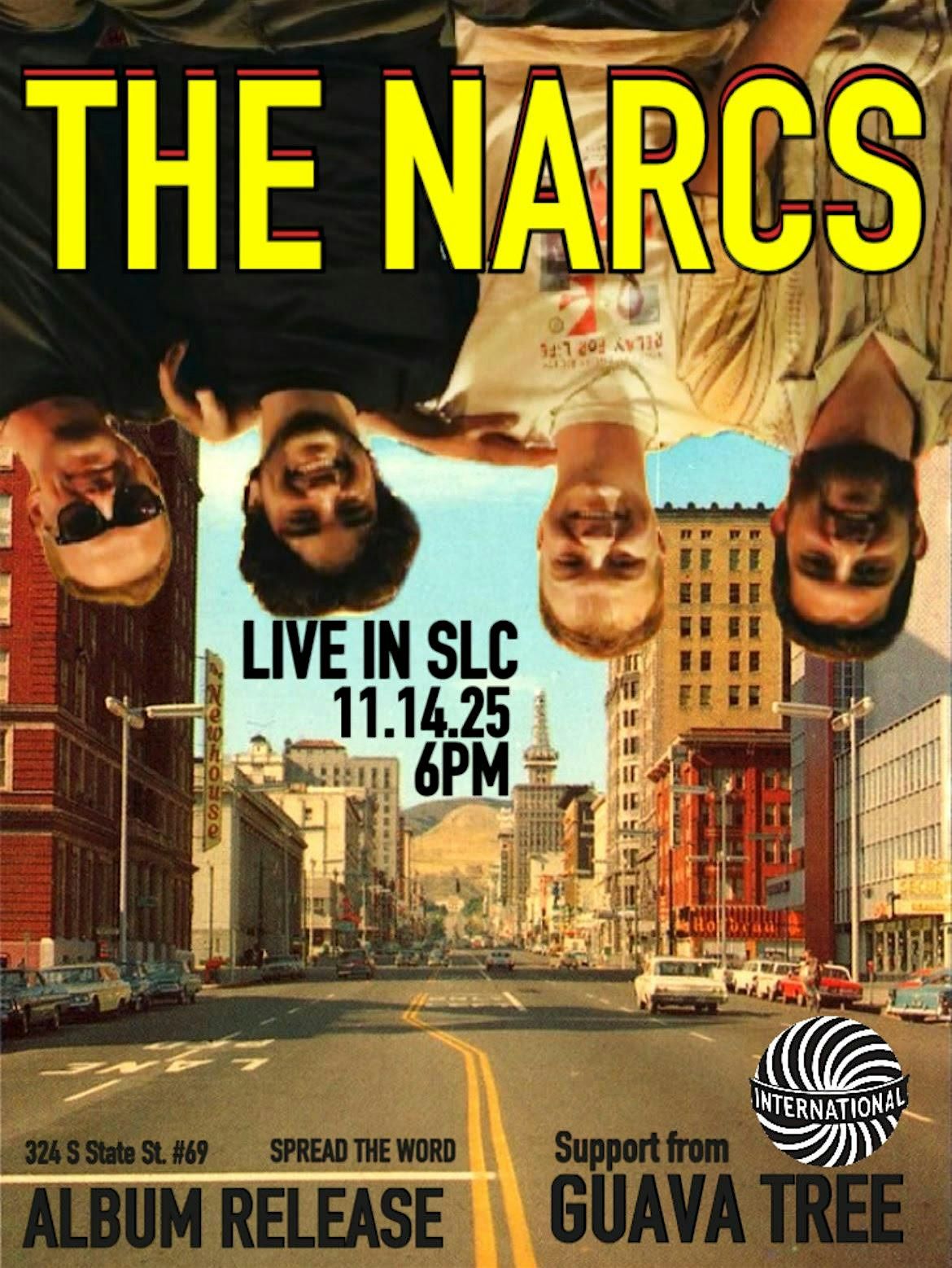 The Narcs and Guava Tree live at International