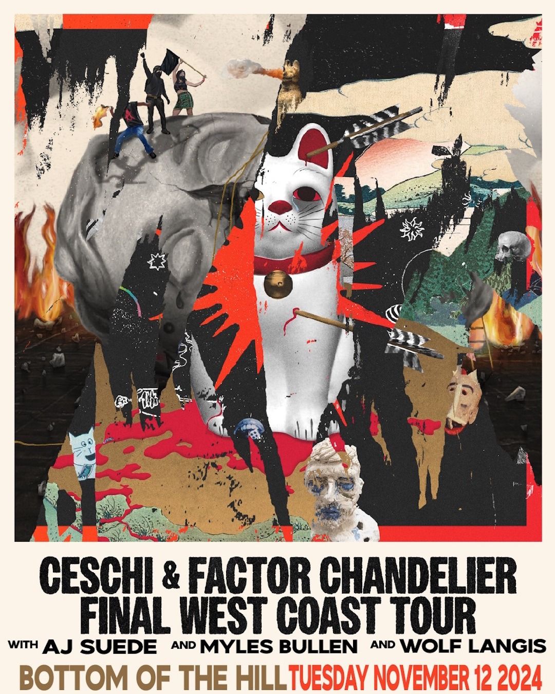 Ceschi & Factor Chandelier ~ AJ Suede ~ Myles Bullen ~ Wolf Langis