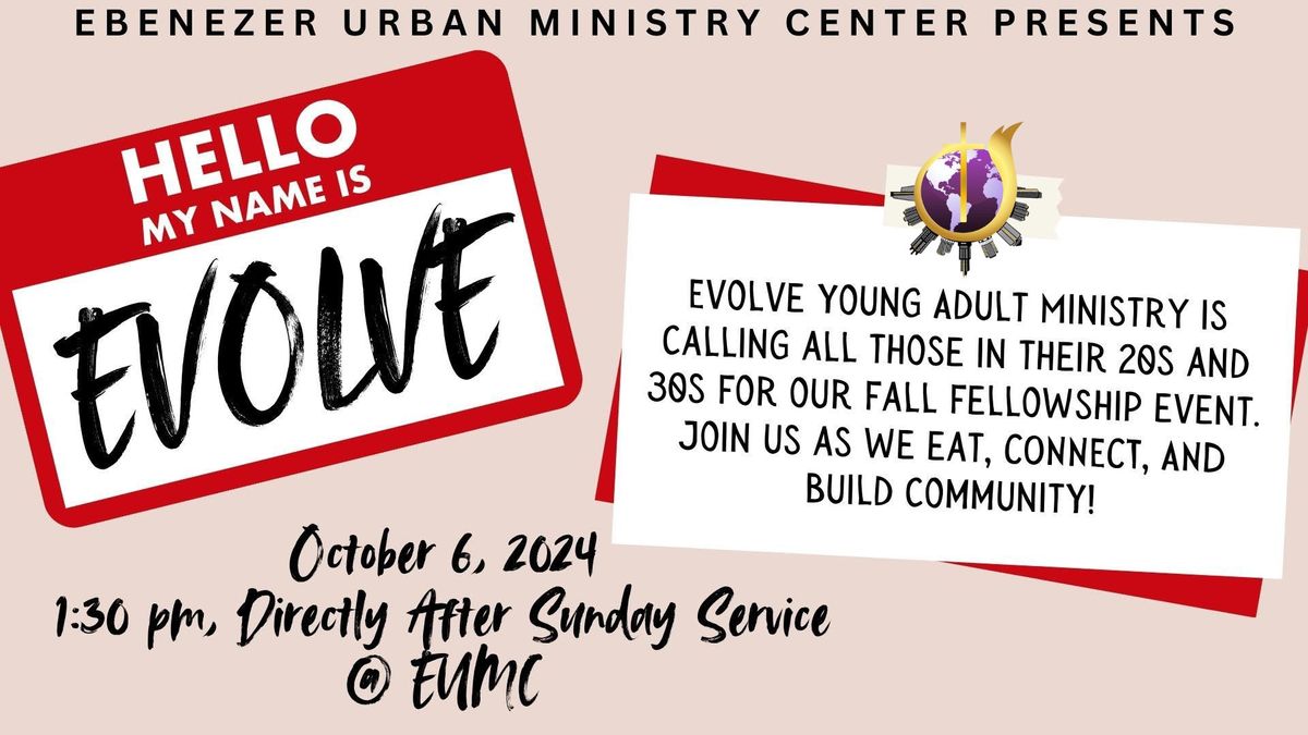 EVOLVE Young Adults - Fall Fellowship