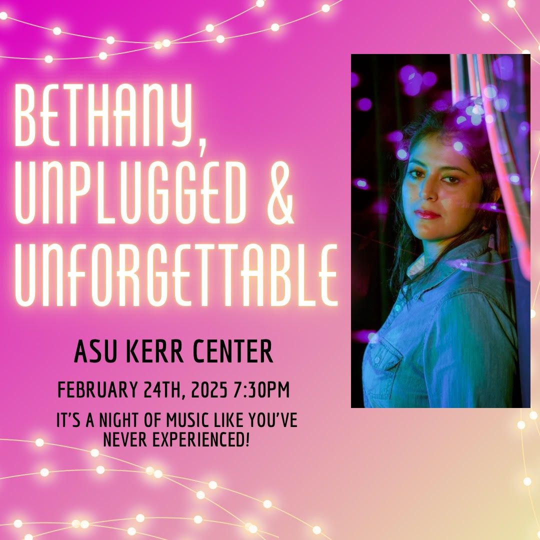 THE BRIDGE CABARET - PLUS: Bethany Baca Unplugged and Unforgettable