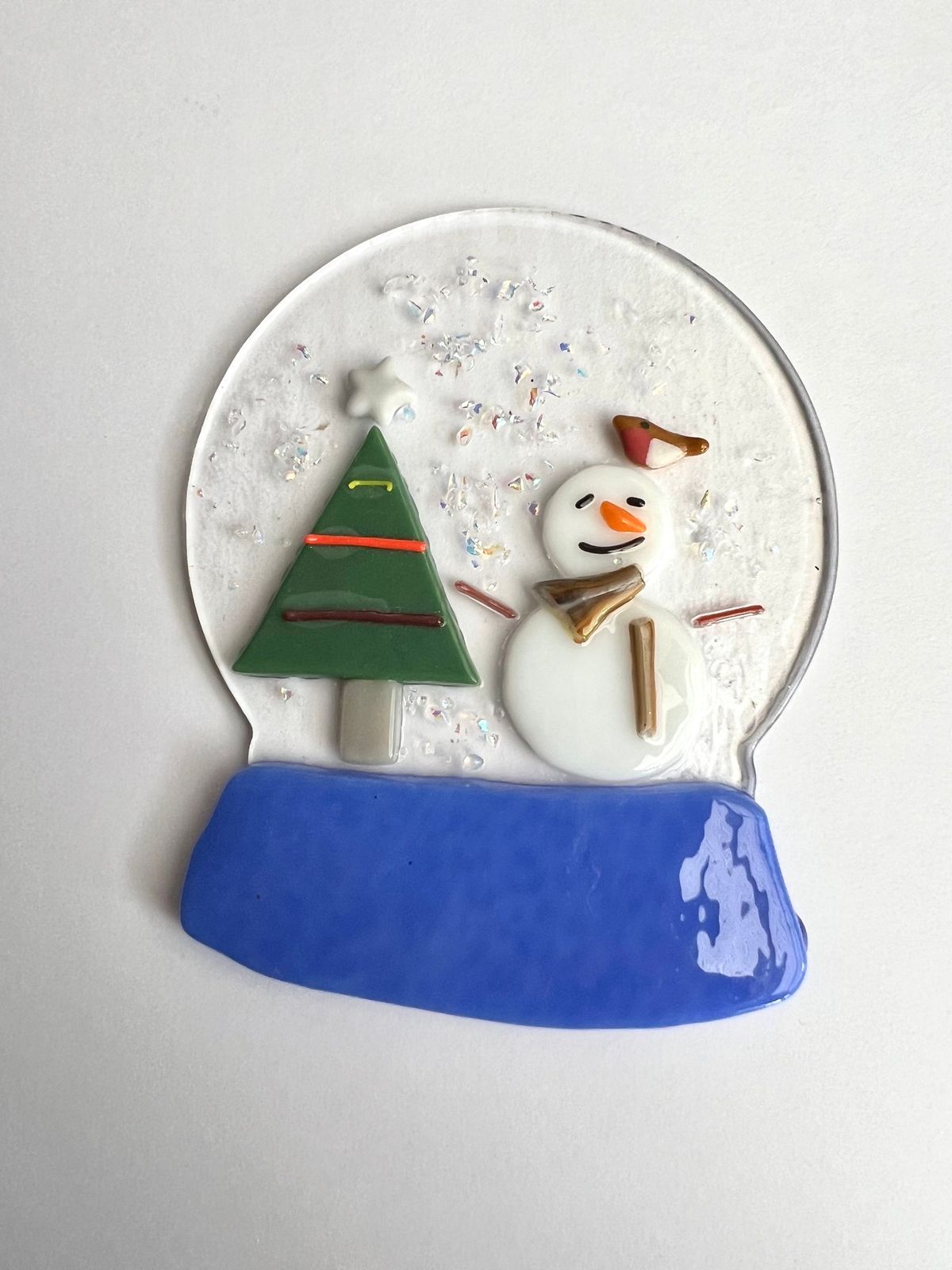 Fused Glass Xmas Decorations Workshop at Bolsterstone village Hall 