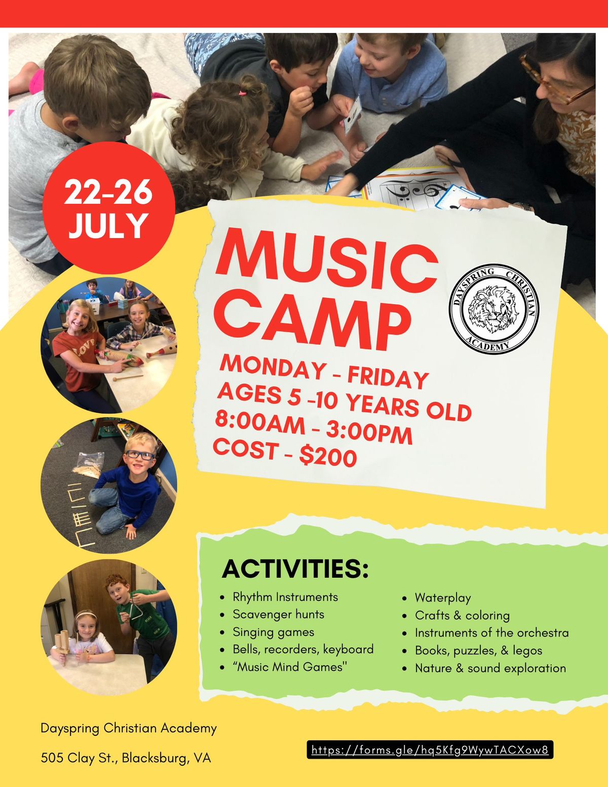 July music camp!