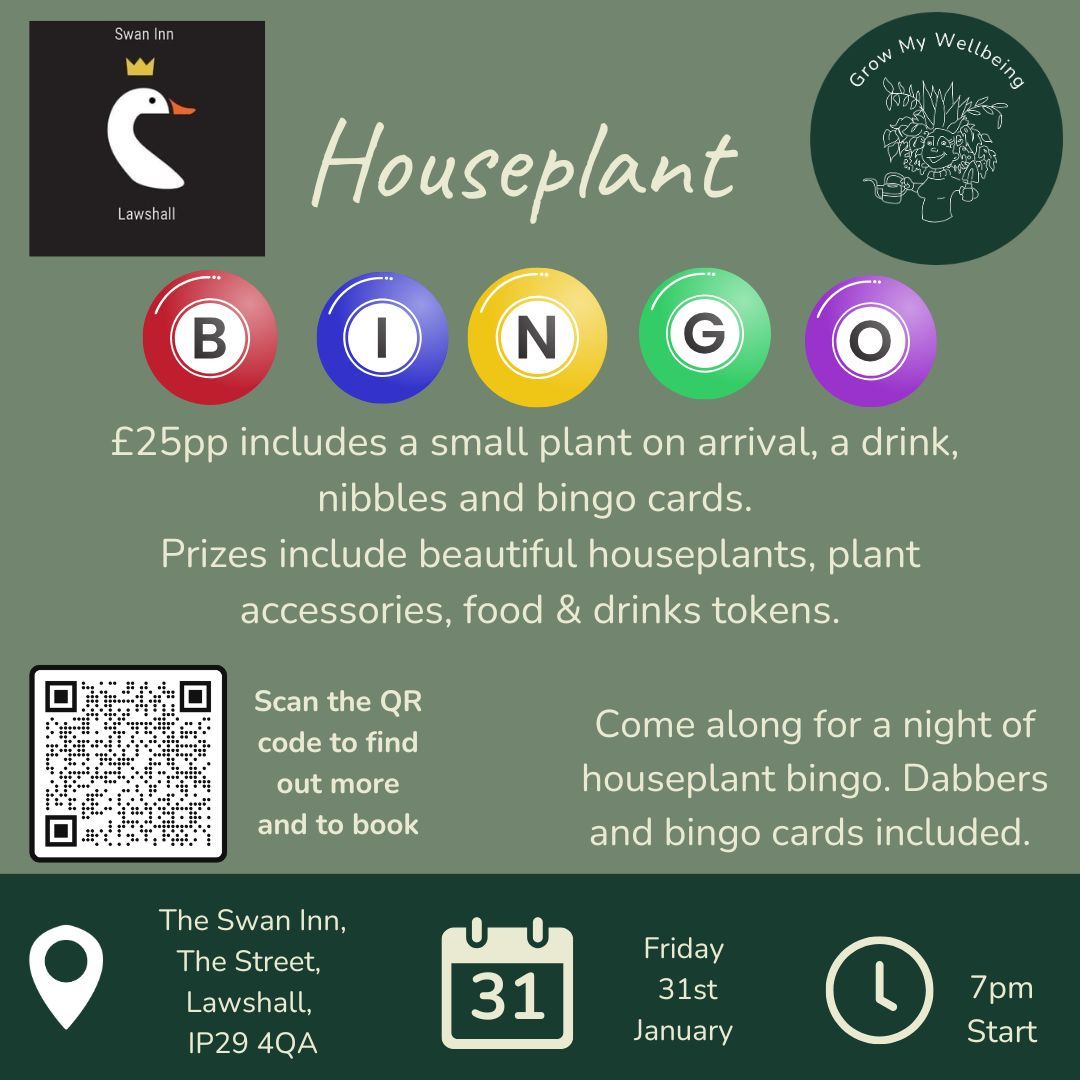 Houseplant Bingo