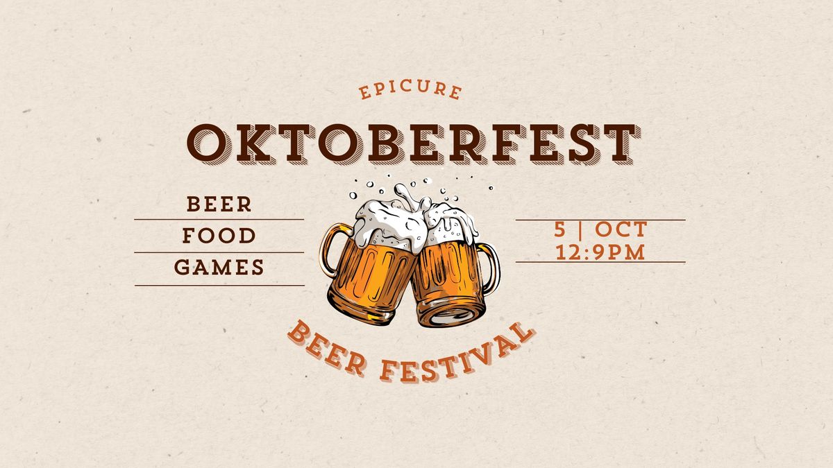 Epicure Brewing's Oktoberfest