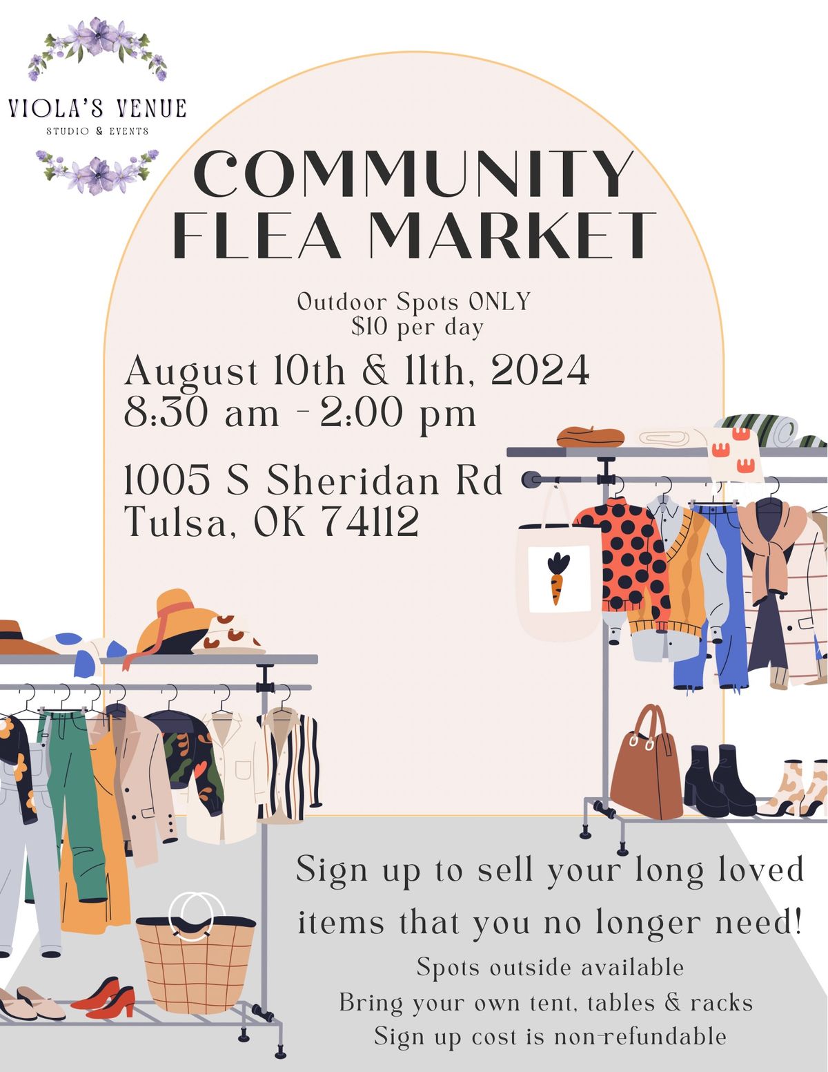 Community Flea Market! - By Viola\u2019s Venue