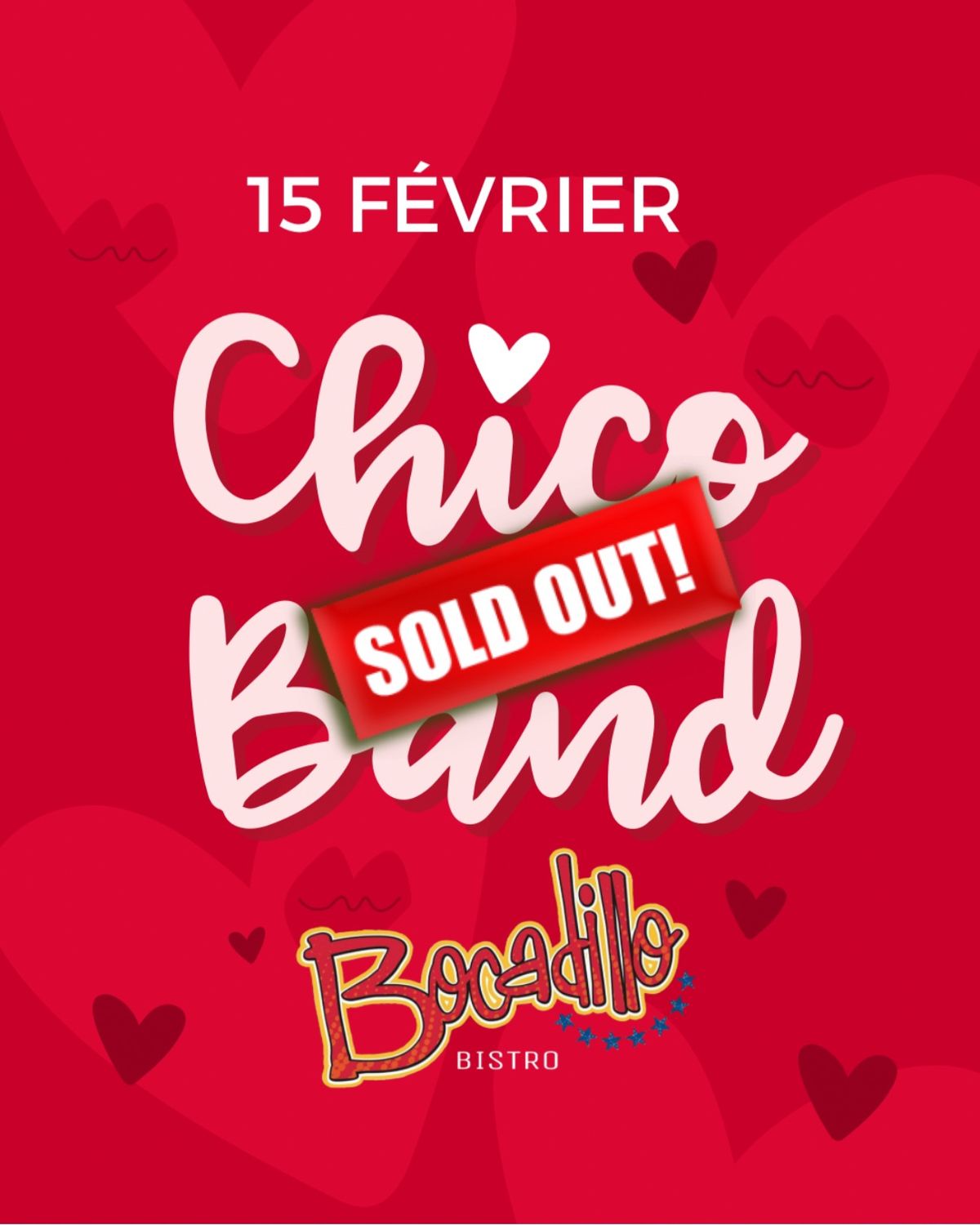 F\u00eate Latine Saint Valentin | Chico Band \u2665\ufe0f