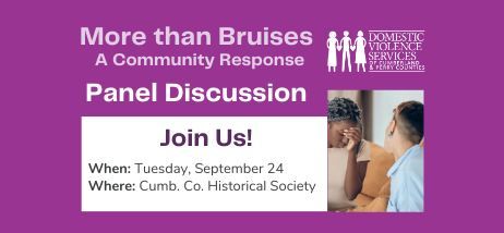 More than Bruises - A Community Response Panel Discussion