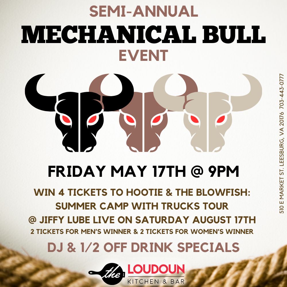 Mechanical Bull Riding Contest 4 Tickets to Hootie & the Blowfish