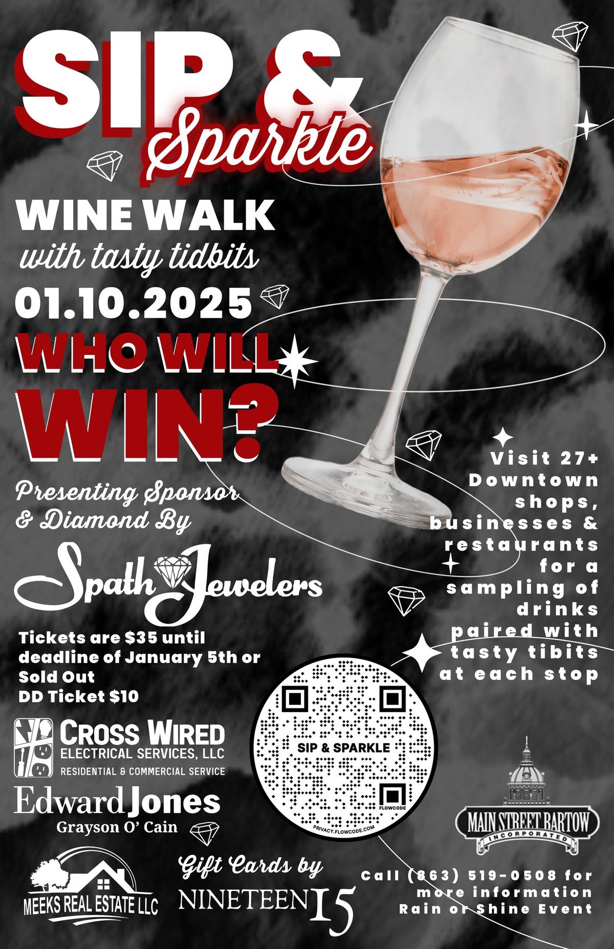 Sip & Sparkle Wine Walk