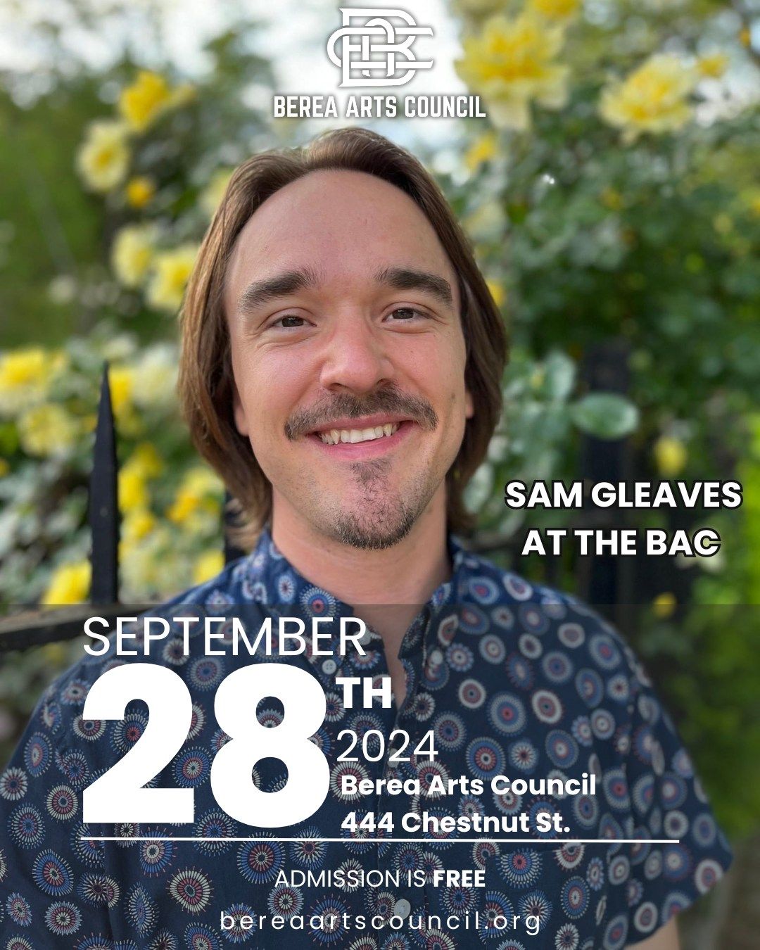 Sam Gleaves at the BAC!