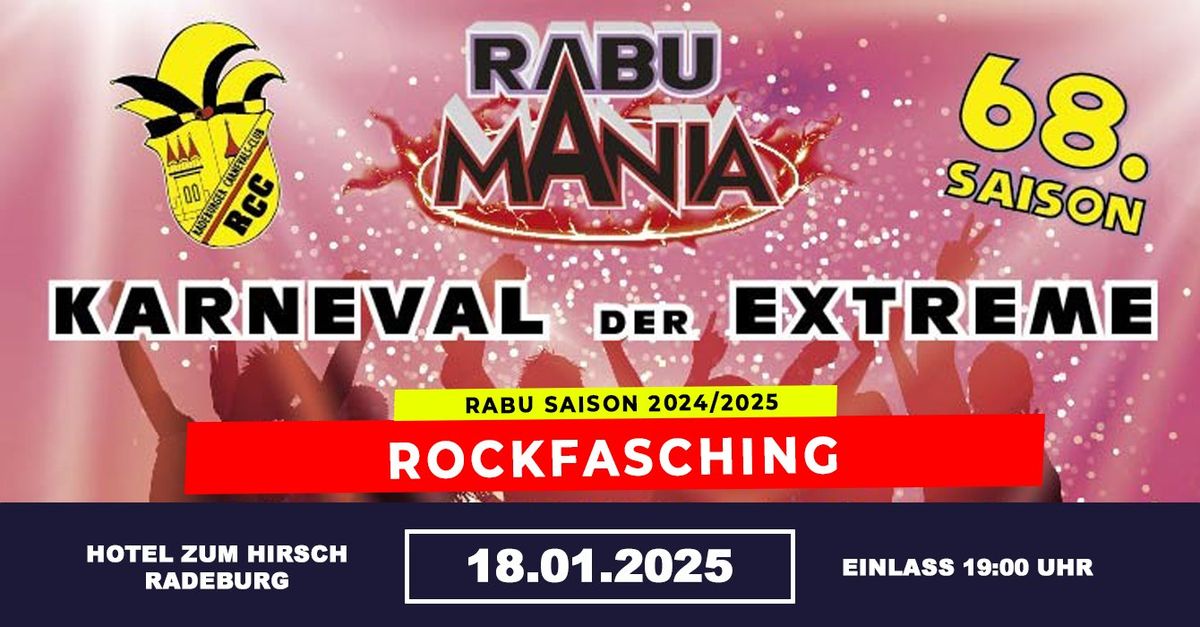 Rockfasching | Radeburger Carnevals-Club \u2219 18.01.25