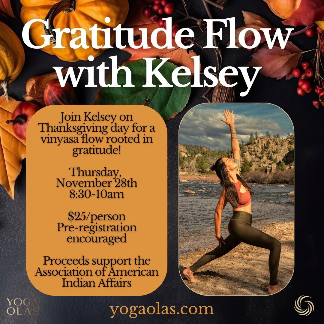 Gratitude Flow with Kelsey!