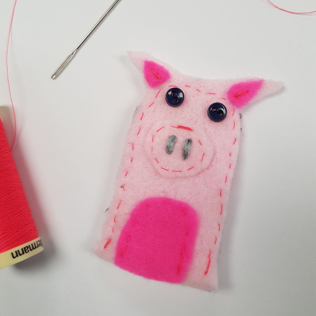 My First Sewing Lesson: Make Your Own Finger Puppet Workshop
