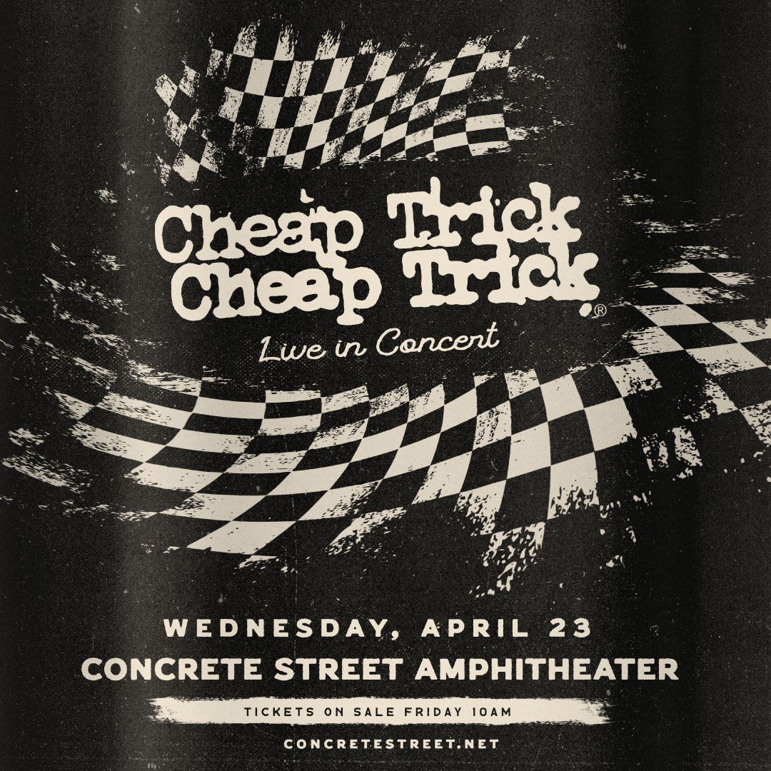 Cheap Trick at Concrete Street Amphitheater