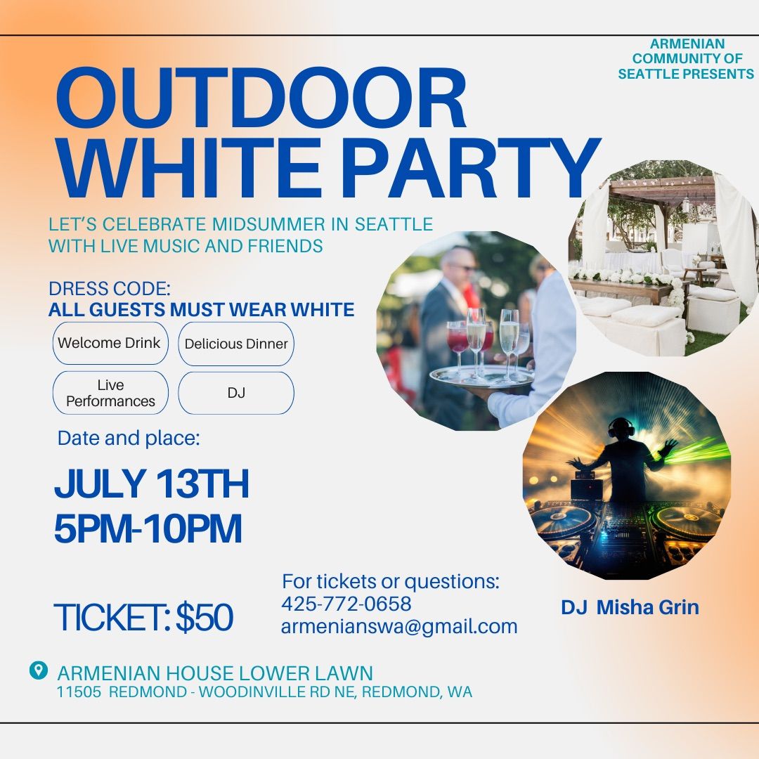 Summer Outdoor White Party 