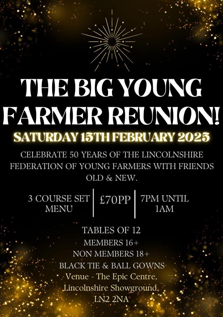 Lincolnshire Federation of Young Farmers 50th Anniversary Ball