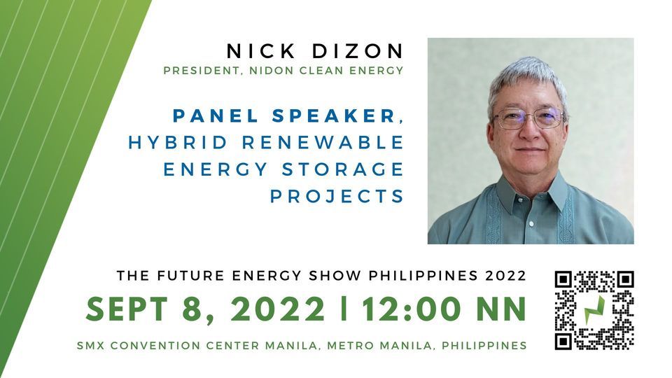 Hybrid Renewable Energy Storage Projects (The Future Energy Show Philippines 2022)