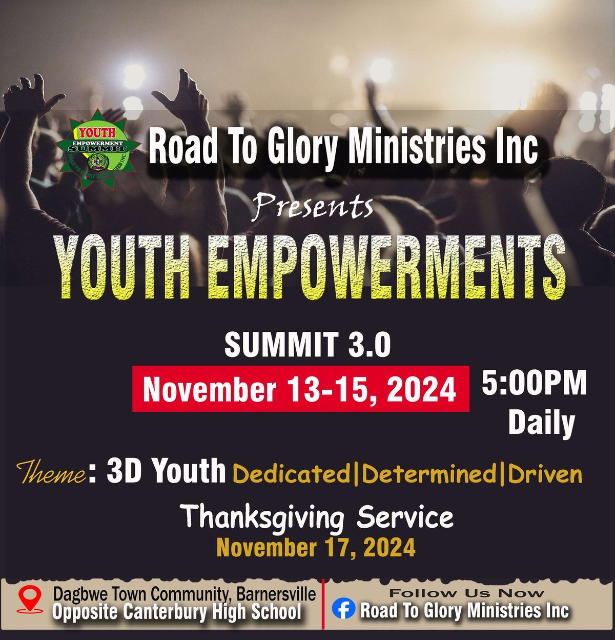 YOUTH EMPOWERMENTS SUMMIT 3.0