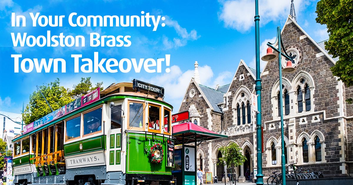 In Your Community: Woolston Brass Town Takeover!