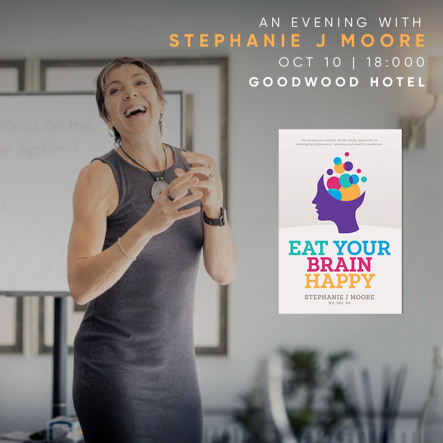 An Evening with Stephanie Moore - Eat Your Brain Happy