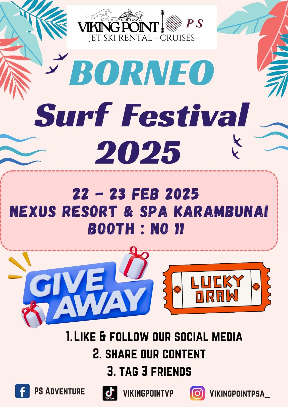 Borneo Surf Festival 2025