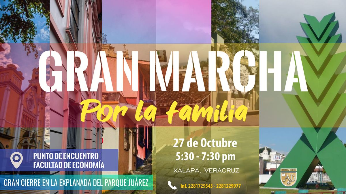 GRAN MARCHA POR LA FAMILIA 